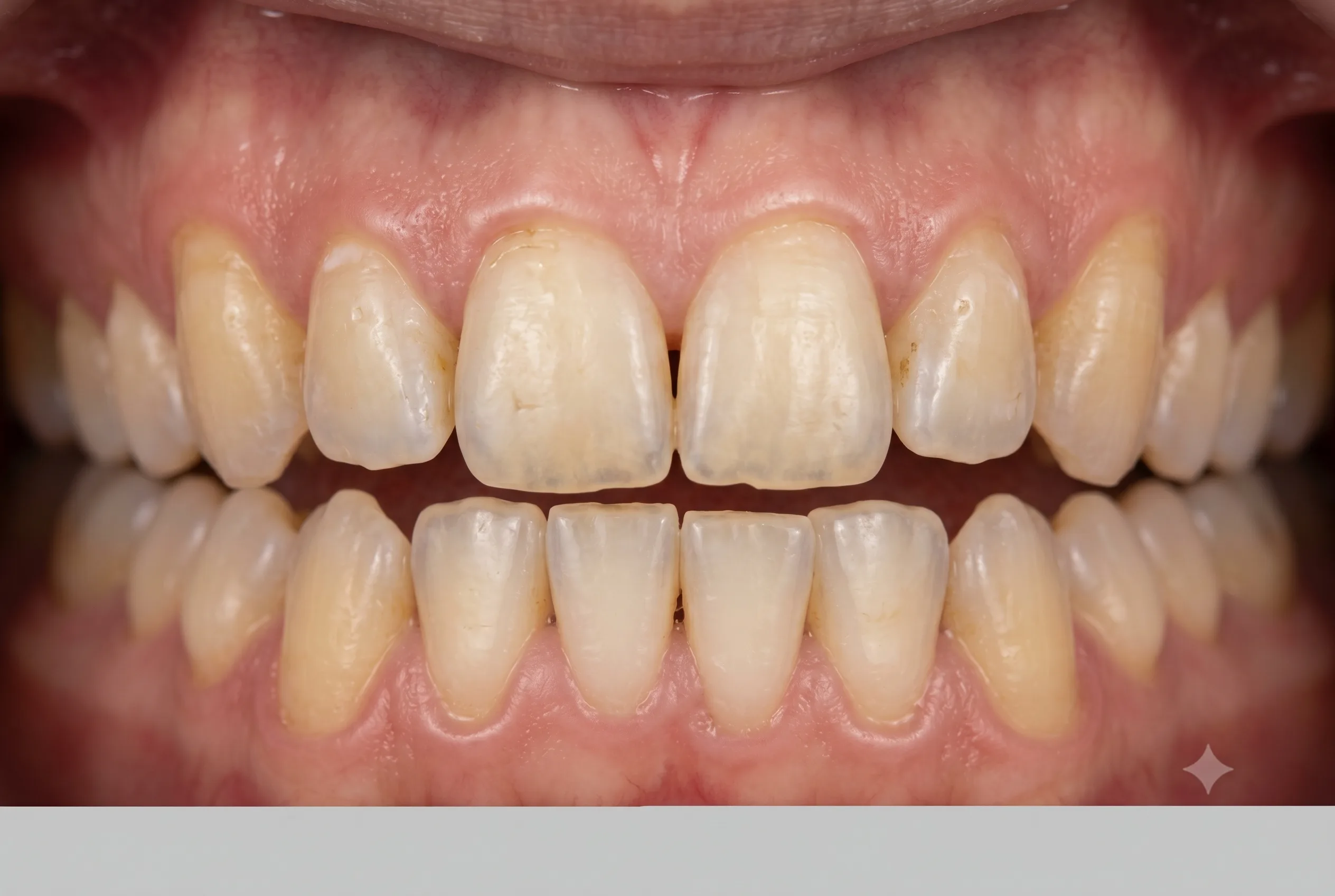 Porcelain Veneers before